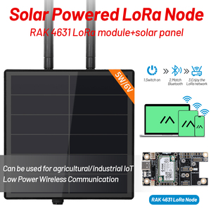Meshtastic Rak4631 Rak19003 modulo Lora nodo Radio solare con 443mhz 868mhz 915mhz Antenna Lora per Lora Gateway a lungo raggio - Product Image 2