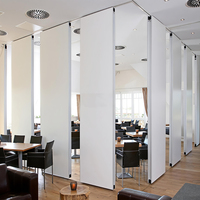 Cloison de séparation pliable moderne, réglable et coulissante pour bureau, école, salle de conférence, supermarché