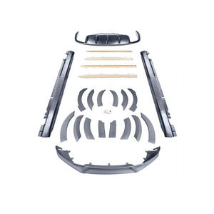 Venta de Fábrica, Nuevo Kit de Carrocería Delantero Estilo <span class=keywords><strong>TKT</strong></span>, Pasos de Rueda, Parachoques, Faldones Laterales, Difusor para Macan 95B 95B.2 2018-2021 - Product Image 1