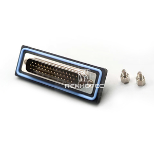 DB D-sub D Sub 방수 DB44 케이블 솔더 유형을위한 남성 스트레이트 - Product Image 1