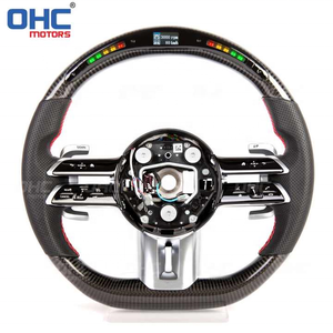<span class=keywords><strong>Volant</strong></span> en fibre de carbone LED pour Mercedes Benz Amg Glc E C <span class=keywords><strong>S</strong></span> G Class C43 C238 A45 G500 G63 W205 W213 <span class=keywords><strong>Volant</strong></span> - Product Image 2