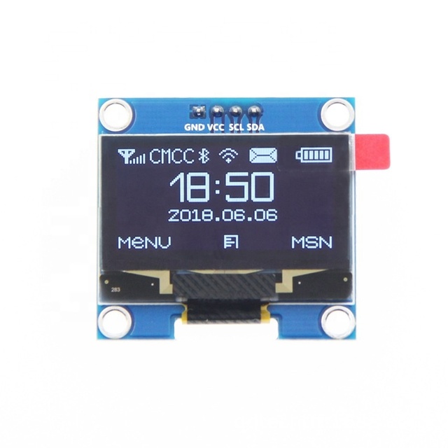 EParthub 1.3-inch OLED Display Module 12864 LCD Display Supports U_*-NO Raspberry White Light G Model 4P