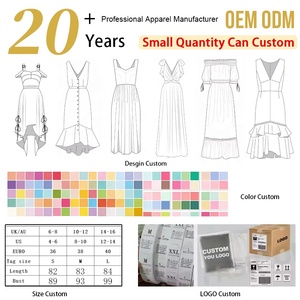 Abito Lungo Estivo da <span class=keywords><strong>Donna</strong></span> Elegante per Vacanze al Mare, Vestito Aderente Floreale da Strada - Product Image 2