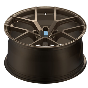 Nouvelle jante en aluminium forgé sur mesure 19*8.5 19*9.5, directement de l'usine, PCD 5x120, CB 72.6, design concave de <span class=keywords><strong>course</strong></span>, certifiée ISO9001, finition brillante - Product Image 1