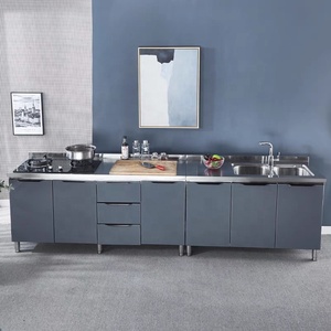 Ensemble <span class=keywords><strong>de</strong></span> meubles <span class=keywords><strong>de</strong></span> <span class=keywords><strong>comptoir</strong></span> <span class=keywords><strong>de</strong></span> cuisine pour maison et <span class=keywords><strong>famille</strong></span>, robinet d'évier, armoires <span class=keywords><strong>de</strong></span> cuisine <span class=keywords><strong>de</strong></span> style simple - Product Image 2
