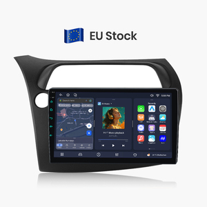 Radio Junsun de 9 Pulgadas con Carplay Inalámbrico y Android Auto para Honda Civic Hatchback 2005-2011, Reproductor de DVD para Auto, Estéreo Multimedia - Product Image 1
