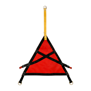Arnés de Descenso Semi-Sentado NTR para Escalada en Exteriores, Arnés de Protección Contra Caídas de Poliéster y Arnés de Rescate Triangular de Evacuación - Product Image 6