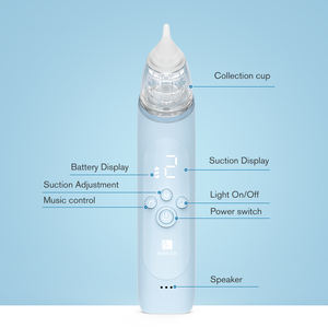 Großhandel HORIGEN Home Use Handheld Nasen reiniger 3 Größen von Nasen spitze Silikon Elektrischer Nasen sauger für Babys - Product Image 2