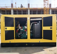 Groupe électrogène silencieux au gaz 100-200 kW à livraison rapide, biogaz, GPL, gaz naturel, 50 Hz/60 Hz, 125-250 kVA