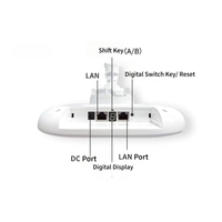 Pont réseau sans fil numérique haute puissance WiFi6 5,8 GHz 1200 Mbps avec une distance de transmission sans fil de 7 km