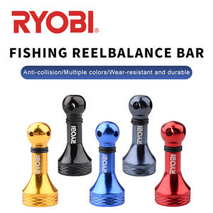 Carrete giratorio de pesca RYOBI BALANCE BAR rojo/Negro/dorado/azul/neblina azul soporte anticolisión palanca de equilibrio accesorio de pesca - Product Image 2