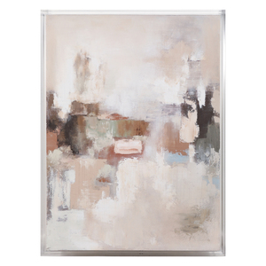 Stampa su Tela di Arte Astratta, Tonalità Naturali, Decorazione Moderna per Casa e Soggiorno, Opera d'Arte da Appendere - Product Image 1