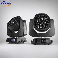 Projecteur LED DMX512 15W à tête mobile Spot Beam Wash pour spectacle en direct, tournée, événement