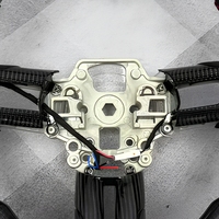 Volant sport en fibre de carbone Mustang pour les modèles Dark Horse EcoBoost GT 2018-2023, volant en fibre de carbone et Alcantara