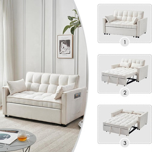 Nuevo Sofá Cama Multifuncional de Tela 2025 Diseño Moderno y Sencillo Plegable de Doble Uso para Hogares Pequeños Sala de Estar y Dormitorio - Product Image 3