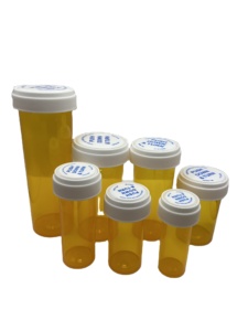Flacons en plastique résistants aux enfants de 30dr, 40dr, 60dr, flacons de pharmacie, bouteilles - Product Image 1