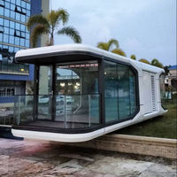Capsule imperméable mobile de salon de conception moderne cabine de capsule de maisons Capsule House