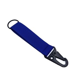 Nylon Keychain Solid Color Fashion DIY Hook Keychain Wrist Lanyard <b>Key</b> Chain - Product Image 3