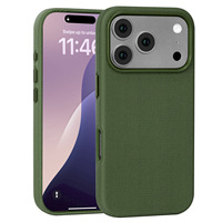 Funda Magnética Protectora a Prueba de Golpes de Tela Tecnológica para iPhone 18 17 16 15 14 Pro Pro Max, Venta al Por Mayor
