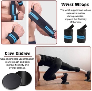 Set de Rodillo para Abdominales 11 en 1, Entrenamiento Muscular, Rodillo para Abdominales de EVA y Acero, para Uso en Casa y Yoga, MF58 - Product Image 6