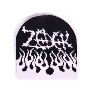 Gorros de Invierno Personalizados al por Mayor con Diseño a Medida, 100% Acrílico Jacquard Y2K, Tejido con Logotipo Personalizado, Unisex, para Negocios o Playa - Product Image 5
