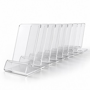 Soporte Moderno para Teléfono Celular de Acrílico Sólido Pulido de 3 mm de Grosor, Soporte Transparente de una Sola Pieza para Teléfono Celular, Decoración para el Hogar y la Oficina, Negocios - Product Image 2