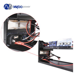 Station d'alimentation portable DIY, <span class=keywords><strong>panneau</strong></span> <span class=keywords><strong>solaire</strong></span>, onduleur à onde sinusoïdale pure, MPPT - boîtier de <span class=keywords><strong>convertisseur</strong></span> d'énergie - Product Image 4