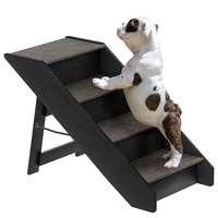 Escaliers en bois pour animaux de compagnie, pliables et personnalisés, bon marché, pour la maison ou les voyages