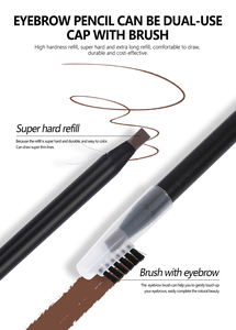 Stylo à sourcils naturel 2 en 1 stylo à sourcils naturel OEM ODM crayon à sourcils étanche pour lèvres sourcils - Product Image 4