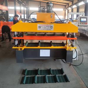 Peru Beliebte voll automatische Hochleistungs-Trapez-und TR5-Trapezdach-Doppelschichtmaschine TR4 - Product Image 2