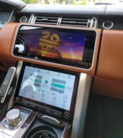Offre Spéciale 12.3 pouces Android voiture multimédia GPS lecteur vidéo pour Land Rover Range Rover Sport L494/Vogue L405 Evoque 2013-2017