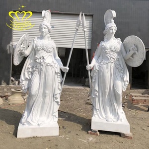 Luxe extérieur jardin rue paysage Design Antique Bronze soldats Statue <span class=keywords><strong>Rome</strong></span> antique placage découpé gravure Souvenir - Product Image 5