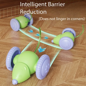Giocattolo Elettrico Interattivo per Cani e <span class=keywords><strong>Gatti</strong></span> a Forma di <span class=keywords><strong>Auto</strong></span> da Corsa, Bestseller Transfrontaliero, con Bacchetta Teaser - Product Image 3