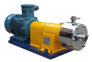 Homogénéisateur à cisaillement élevé série ELR1/6 en acier inoxydable, pompe monostade pour la production en série, broyage de fluides à haute viscosité et produits chimiques - Product Image 5