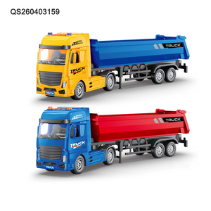 <span class=keywords><strong>Voiture</strong></span> de <span class=keywords><strong>Jouet</strong></span> QS de Haute Qualité pour Enfants, Modèle de <span class=keywords><strong>Camion</strong></span> à Portes Ouvrantes à l'Échelle 1:18, Véhicule de Simulation en Plastique à Friction avec Lumières et Sons - Product Image 4