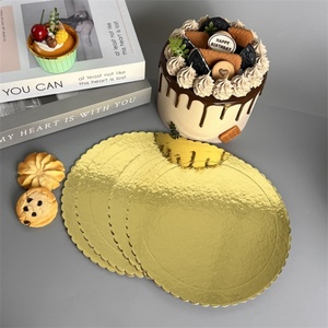 SunShine Cake Boards 10 Inch Round Food-Graded Cardboard Cake Base <b>Tool</b> Tray Waterproof Oil-Proof for Cake Board - Product Image 6