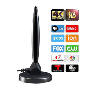 Antena de <span class=keywords><strong>TV</strong></span> Interior de Fácil Instalación, Antena Digital 4K 8K, 120 Millas con Amplificador de Señal - Product Image 1