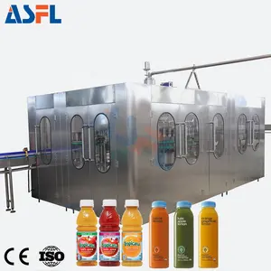 New Production Hot Tea/Fresh Juice 3 In 1 Capping Filling Machine