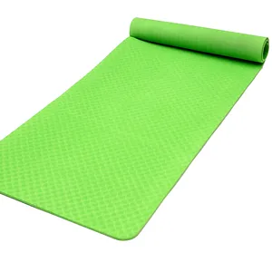 SSD fornitura all'ingrosso di fabbrica all'aperto Pilates Anti strappo antiscivolo colore personalizzato Tpe Eco Friendly Oem Yoga Mat