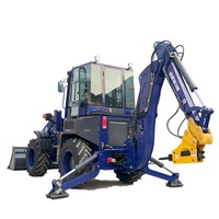 Mini rétrocaveuse 2,5 tonnes avec service de garantie longue durée