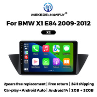 Navifly Android Car Stereo Écran tactile intégré Car-play Auto Android Car Stereo X1 X2 pour BMW X1 E84 Support BT DSP GPS WIFI