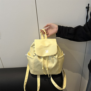 Plaid Pattern <b>Women</b> <b>Backpack</b> Fashion Versatile Rucksack <b>Large</b> Capacity Student School Bag For Daily Commute - Product Image 2