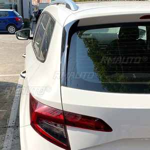 Paire d'extensions de spoiler latéral de lunette arrière pour Skoda Karoq KODIAQ 2017-2021, aileron de toit arrière, bord latéral, rabat arrière, spoiler vertical arrière - Product Image 6