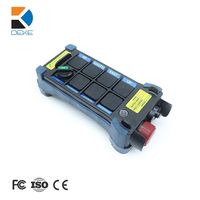 Télécommande sans fil AC/DC24V 433MHz à code fixe, rechargeable, avec deux émetteurs et un récepteur, étanche IP65, 8 boutons