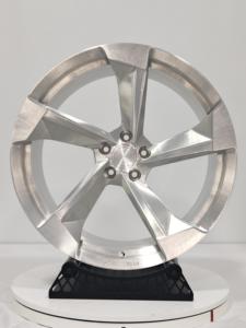 Jantes de voiture en aluminium Xinlin forgées T-6061 polies pour Audi RS3 RS4 RS5 <span class=keywords><strong>RS6</strong></span> RS7 <span class=keywords><strong>ABT</strong></span> 19 20 21 22 pouces Quattro 5X112 - Product Image 4