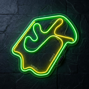 Letrero de Neón Personalizado del Circuito de <span class=keywords><strong>la</strong></span> Sarthe Le Mans, Caja de Luz LED para Pista de Carreras de 24 Horas, Decoración Industrial para Cuartos de Hombre y Bares - Product Image 2