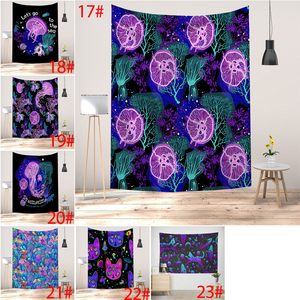 100% Polyester Vải Ấn Độ Mandala Hippie boho in tấm thảm treo tường & trang trí nội thất Chakra Tường Vải Yoga Thảm tấm thảm - Product Image 4