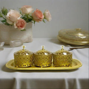 Istagifts hediyeler ortadoğu arapça festivali aperatif meyve depolama tepsileri yemek masası ramazan & Eid kutlama için malzemeleri kullanın - Product Image 6