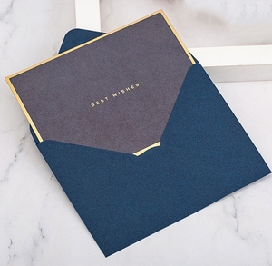 Tarjeta de Agradecimiento Plegable con Papel Dorado Personalizada, Tarjeta de Agradecimiento para Pequeñas Empresas - Product Image 5