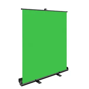 150*200cm zusammen klappbarer grüner Bildschirm Hintergrund Tragbarer Chroma key Panel Green Screen Hintergrund für Studio Live Stream